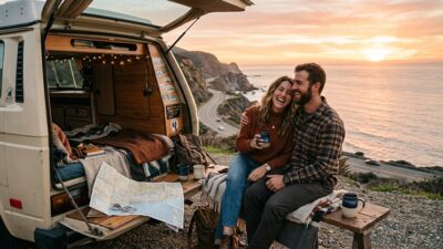 The couple that quit their jobs to go on a six months’ road trip