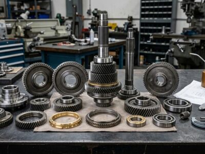Metallic gears and shafts workbench